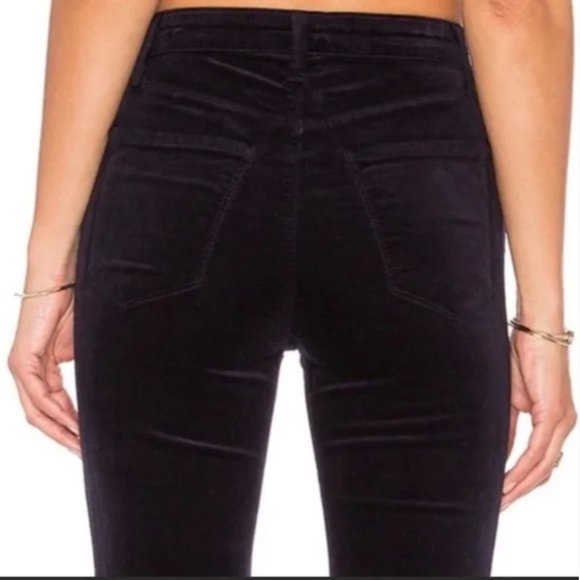 NWT J Brand High Rise Maria Flare Velvet Petite Jeans (Size 24 ) - Picture 3 of 9